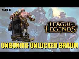 Leer nuestras condiciones, es obligatorio para realizar la compral este producto viene desde estados . League Of Legends Figure Spotlight 55 Unboxing Braum Unlocked Xl Youtube