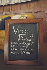 Wedding Video Booth Fun Reception Ideas Emmaline Bride Wedding Video Booth Wedding Mix Wedding Entertainment
