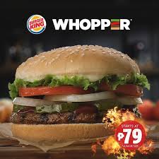 Have your burger king delivery arrive hot and fresh in under an. Burger King Philippines Burger King Whopper Facebook
