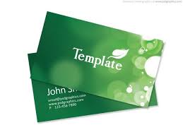 Design business cards that are the perfect fit with our handy sizes guide. Eco Friendly Design Business Card Template Psdgraphics Business Card Template Psd Eco Friendly Business Cards Business Card Psd