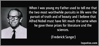 Frederick Sanger Quotes. QuotesGram via Relatably.com