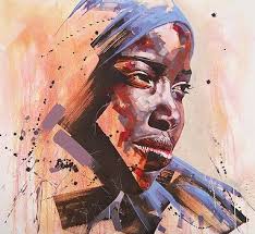 Sudan Woman By Jimmy Law Art Painting Oil Jimmy Law A Level Art Themes