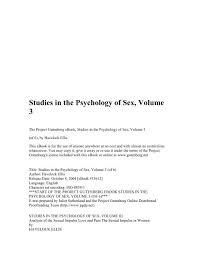 The certificate must contain family name, given name, date of birth, passport number, date and time of the test. Studies In The Psychology Of Sex Volume 3 Umnet