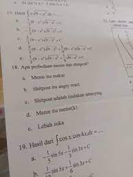 Check spelling or type a new query. 10 Soal Dan Jawaban Matematika Ngaco Ini Bikin Ngakak