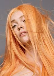 Brush your hair, so there are no tangles in it. Gdy Lighter Daze Peach Fuzz Good Dye Young