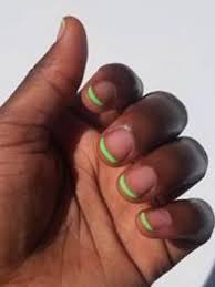 Unexpected French Manicure And French Tip Nail Designs To Try In 2020 Allure Fake nails short artificial false full nail art tips stick on manicure s3.