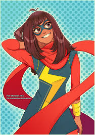 Kamala khan is an inhuman from jersey city who stumbles across a case too big for her powers to peter becomes tiktok famous because kamala didn't get her own hero ice cream like the rest of the. Marvel Fan Art Magic Ms Marvel Marvel Young Avengers Marvel Fan Art