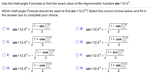Ver más ideas sobre figuras egipcias, sana skam, thing 1. Solved Use The Half Angle Formulas To Find The Exact Valu Chegg Com
