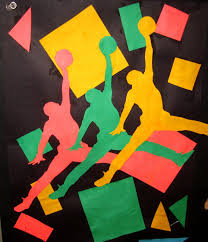 This Is An Example Of Movement And Rhythm In Design It Occurs When Artists Apply The Elements Of D Middle School Art Middle School Art Projects Elementary Art