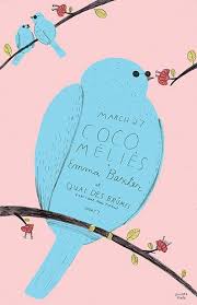 coco melies poster 鳥 デザイン イラスト デザイン
