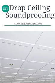 Diy Drop Ceiling Soundproofing Dropped Ceiling Diy Drop Ceiling Drop Ceiling Basement