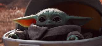 Baby Yoda The Mandolorian Gif Babyyoda Themandolorian Cute Discover Share Gifs Mandalorian Disney Plus Yoda Meme