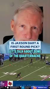 After strong combine performances, have Jaxson Dart and Tyler Shough thrown  their hats in the ring as potential first round QBs? , Mike Mayock walks us  through how teams go through their draft ...