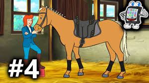 Ausmalbilder pferde turnier with happily running along. Bibi Tina Pferde Abenteuer Nina Verpasst Pferd Neues Outfit Und Frisur Reiterhof Geschichten Youtube