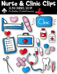 Nurse Clinic Clips Clipart These 36 Graphics Are Just Perfect For Adding To Your Classroom Materia School Nurse Office Nurse Office Medical Clip Art