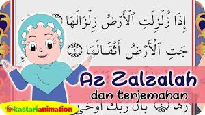 Surat az zalzalah berarti kegoncangan. Az Zalzalah Dan Terjemahan Juz Amma Diva Kastari Animation Official Youtube