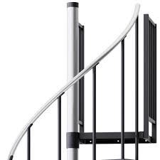 From the inital phone call to the finished product, the mylen team is there for you every step of the way. Mylen Stairs Reroute Prime Interior 42in Diameter Fits Height 127 5in 142 5in 1 42in Tall Platform Rail Spiral Staircase Kit Ec42p14a003 The Home Depot