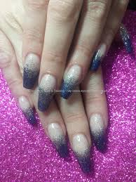 See more ideas about nail designs, nail art designs, nail tips. Silver Glitter Acrylic Nails Glitter Fade Nail And Manicure Trends
