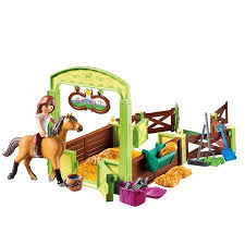 Playmobil Spirit Riding Free Lucky Spirit With Horse Stall Walmart Com Horse Stalls Playmobil Toys Indoor Toys