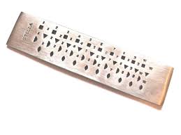 Jewellers Mixed Shape Draw Plate 40 Hole Metric Metal Tapering Tool Draw Plates Shapes Jewels