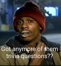 We will be having Free Lasagna for our Trivia players tomorrow night, also  next week will be theme night, so brush up