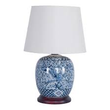 Serenity Ceramic Jar Table Lamp 50cm 149 00 Jar Table Lamp Table Lamp Classic Table Lamp