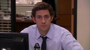 Pin By Theresa Aiello On Jim Looking At The Camera The Office Jim Jim Halpert Face John Krasinski