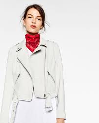 Image 2 Of Biker Jacket From Zara Womens Biker Jacket Biker Jacket Jackets
