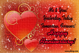 Happy Anniversary Wedding Wishes For Husband Wife Happy ... via Relatably.com