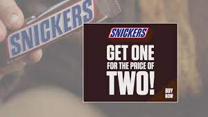 Maybe you would like to learn more about one of these? Snickers Lockt Mit Dem Wohl Schlechtesten Deal Aller Zeiten Onlinemarketing De