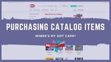 Purchasing gift cards and items on MyLotto Rewards® - YouTube