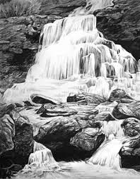 This video, i have used normal/hb/2b pencil for drawing and shading light areas. 45 Waterfall Sketch Ideas In 2021 Landscape Drawings Landscape Sketch Waterfall Sketch