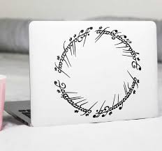 Get your transfer stickers fast with free proofs, 4 day turnaround & free worldwide shipping. Lord Rings Laptop Sticker Tenstickers
