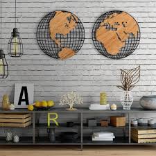 Arcetri Metal World Map Metal Wall Art Metal World Map Metal Wall Decor Wall Decor Trending Decor