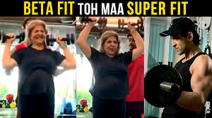 Hrithik roshan opens up about sister sunaina's allegations against him and their parents: Pinky Roshan Working Out Like Son Hrithik Roshan 64 Yr Old Fittest Lady Youtube