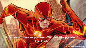I see blinding flashes of desperate arms reaching out, i hear cries for help over the. The Flash Quote