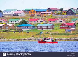 With the objective of having control over the falklands as in real life, on december 22nd. Port Stanley Hauser Am Hafen Den Falkland Inseln Malvinas Stockfotografie Alamy