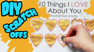 Cut a square from the contact paper, and tape it to the cutting mat. How To Make Diy Scratch Off Valentines Day Card Step By Step Tutorial Toy Caboodle Youtube