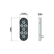 Free Shipping Leading Edge Lighting Tl 62720 Rk Pair Of 6 Oval Led Stop Turn Tail Light Grommet Mount Trailer Truck Rv Light Sealed Waterproof Two Light Kits Red Beyouorwhowill Com
