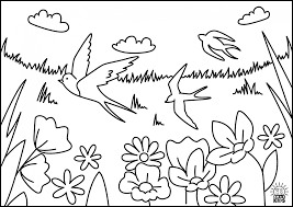 Bugs and butterflies (and winnie the pooh!) are ideal for toddlers. Printable Spring Coloring Pages For Kids Amax Kids