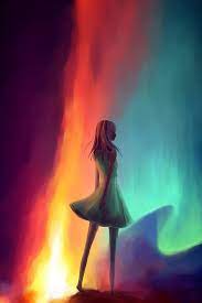Only 1 available and it's in 1 person's cart. Lonely Girl Painting By Sadhana Kannan