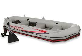 Werbung Das Sportboot Set Mariner 4 Von Intex Ist Ein Hochqualitatives 4 Personen Boot Zum Paddeln Auf Badeseen Zum Fischen Und F In 2020 Schlauchboot Paddel Paddeln