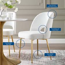 Mealtimes can be a fun relaxing experience with family and friends gathered around the table sharing food and stories about the day. Rouse Dining Room Side Chair Contemporary Modern Furniture Modway