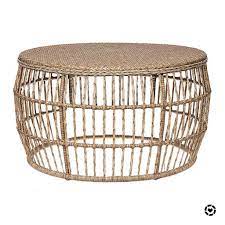 Natural Wicker Indoor Outdoor Coffee Table Wicker Coffee Table Outdoor Coffee Tables Rattan Coffee Table