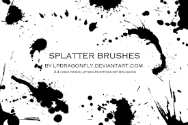 Splatter brushes are one of the more popular ways that brushes can be used today, and you can use them with minimal to no work, thanks to photoshop splatter brushes. Splatter Brushes By Ivadesign On Deviantart