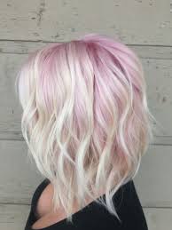 Pastel Pink And Blonde Hair Pastel Ombre Long Bob Light Pink Hair Hair Styles Hair Color Pink