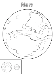 Dibujos De Planetas Para Colorear