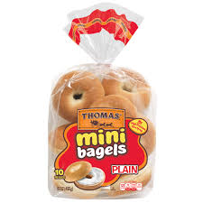 Toast this low carb bread and enjoy it with cream cheese, turn it into a low carb breakfast sandwich, lox/red onions/capers, or even pizza bagels! Walmart Mini Bagels Mini Bagel Sandwich Bread Packaging
