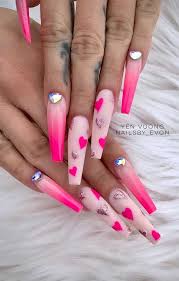 Best Valentine S Nail Art Designs For 2020 17 Nail Designs Valentines Valentines Nail Art Designs Turquoise Nails Acrylic nail designs acrylic nails coffin ombre colored acrylic nails. valentines nail art designs