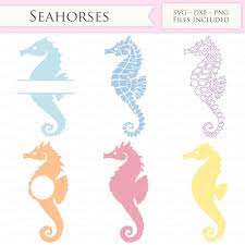 Download Seahorse Svg Files Nautical Sea Horse Monogram Cut Files For Cricut And Silhouette Ocean Svg Dxf Png Jpg Files Included 77181 Svgs Design Bundles